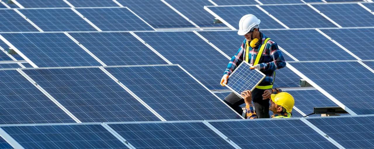 Plans to set up a large scale photovoltaic park in the Limassol area.