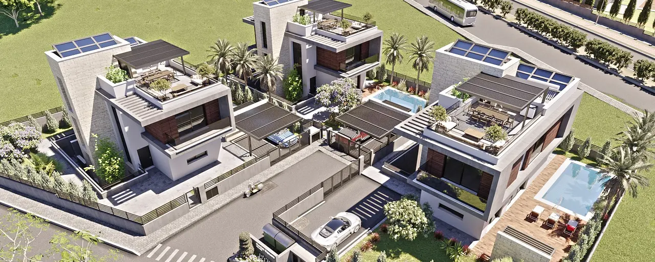Garden Square: unique complex in picturesque area of Limassol