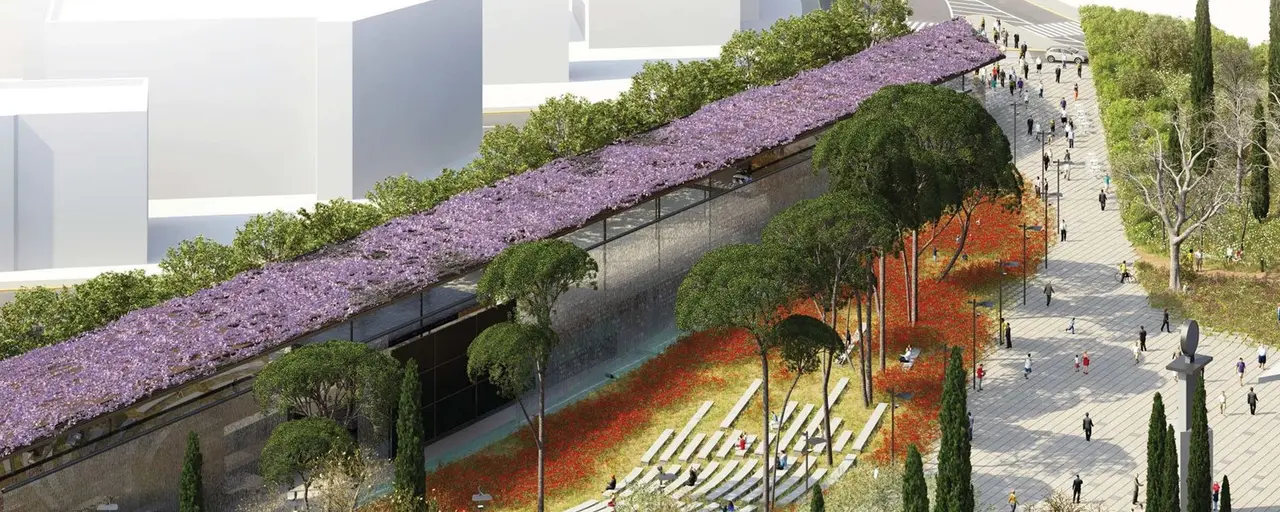 A new park was commissioned in Nicosia