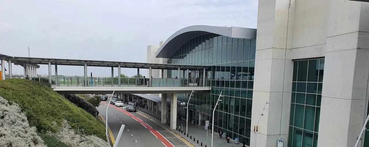 Larnaca Airport has been ranked among the top 20 in the world