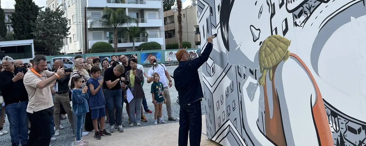 The Art Square in Limassol hosted the grand opening of an exhibition