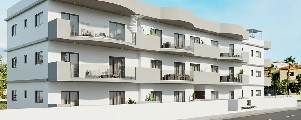 Edge Residences: Cozy Apartments in Quiet Area of Larnaca