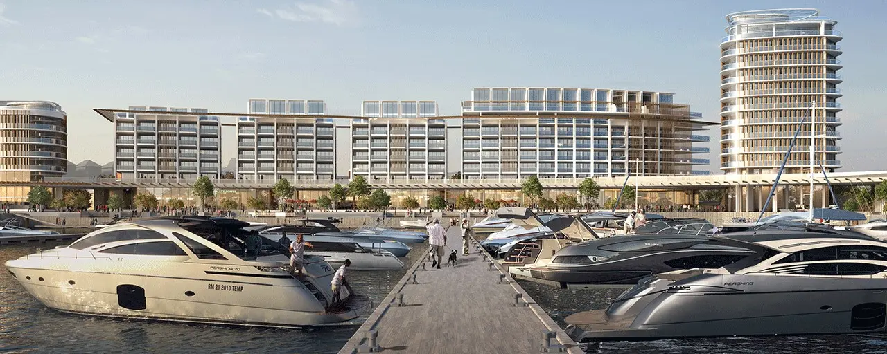 Стройплощадку новой гавани Paralimni Marina посетили кипрские чиновники
