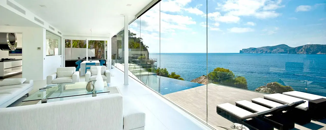 Panoramic Windows In Apartment Or House In Cyprus