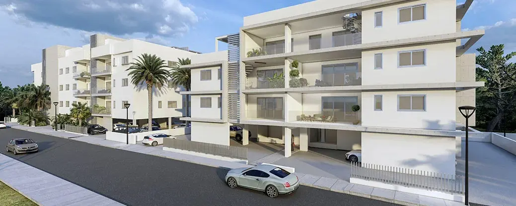 Жилой комплекс Krasa Hillside Residences в Ларнаке обретает форму