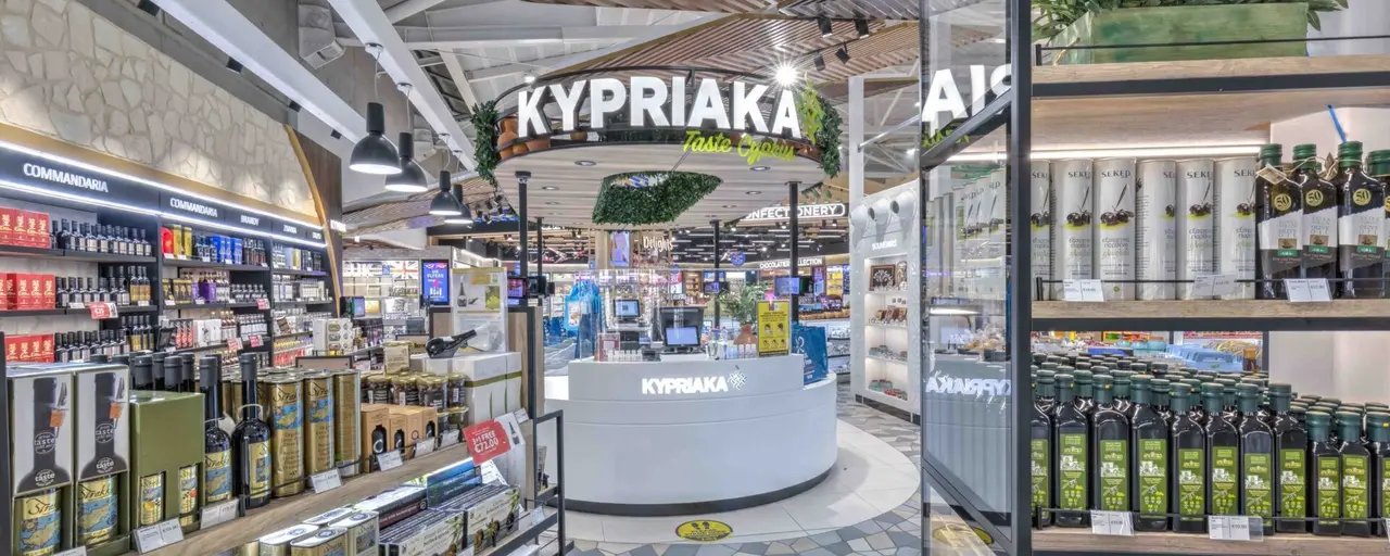 Larnaca Airport Complets Grand Modernization of Shops at Departure Area