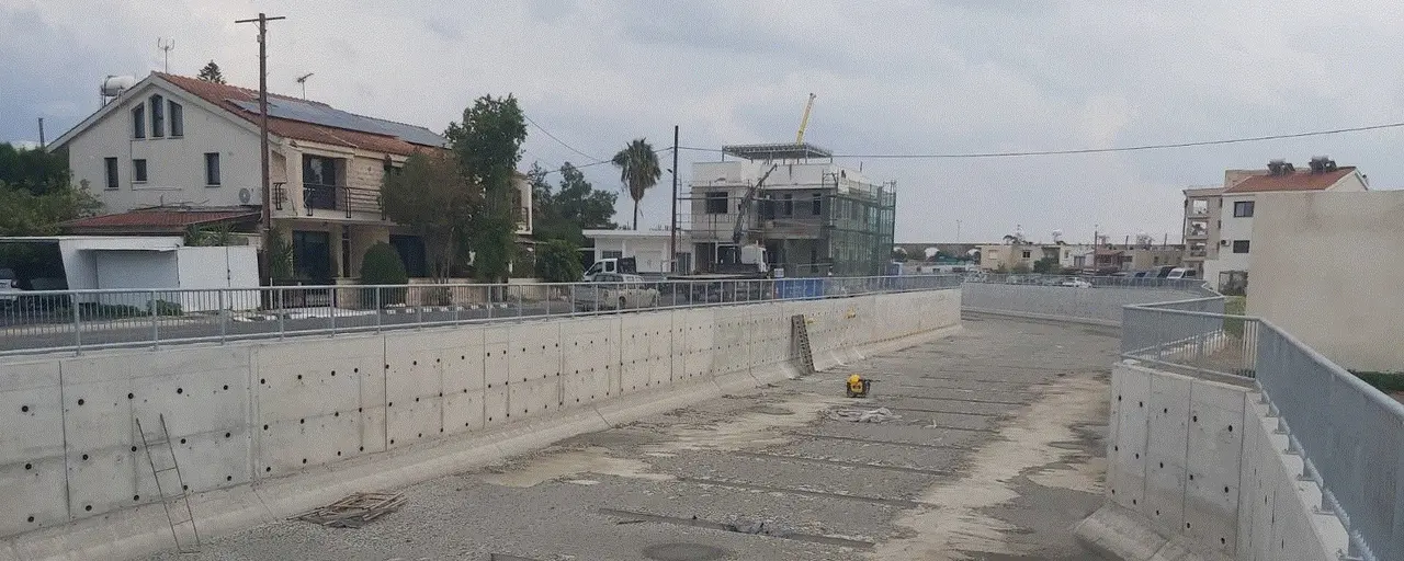 Flood Protection Project in Larnaca to Be Completed Ahead of Schedule