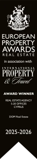 European Property Awards 2025-2026 — Real Estate Agency 5-20 Offices, Cyprus — DOM Real Estate