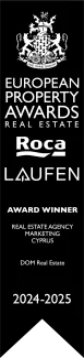 European Property Awards 2024-2025 — Real Estate Agency Marketing, Cyprus — DOM Real Estate