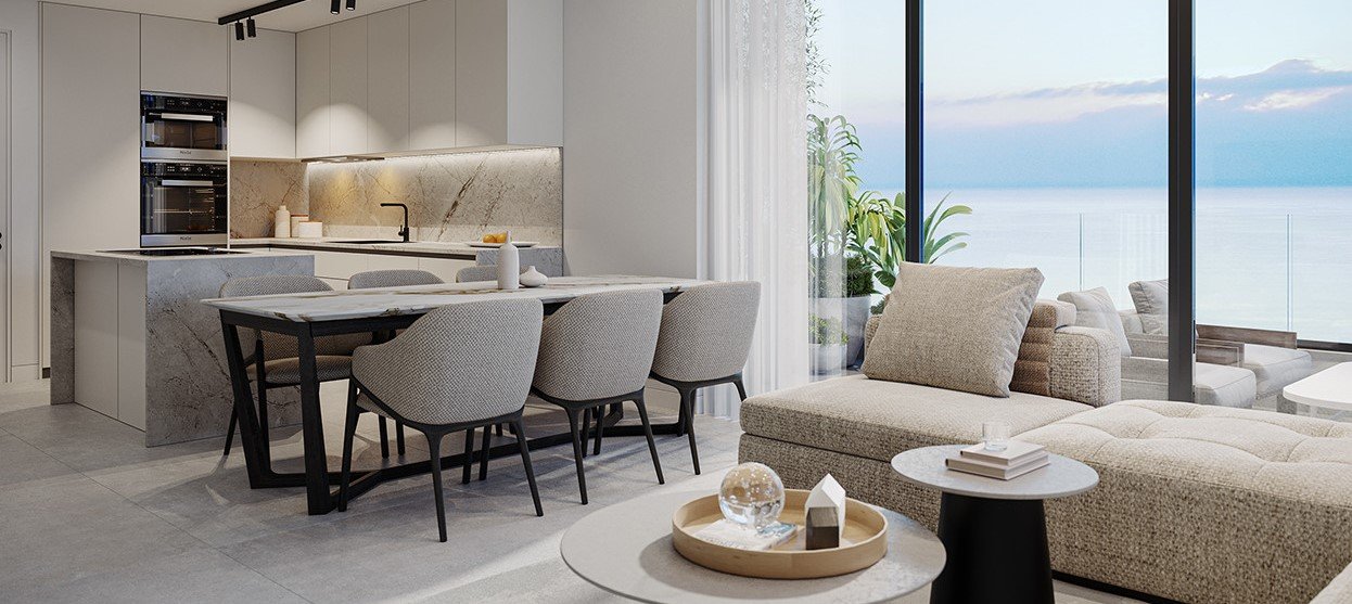 Reef Residence: шикарные квартиры с великолепным видом на море в Ларнаке