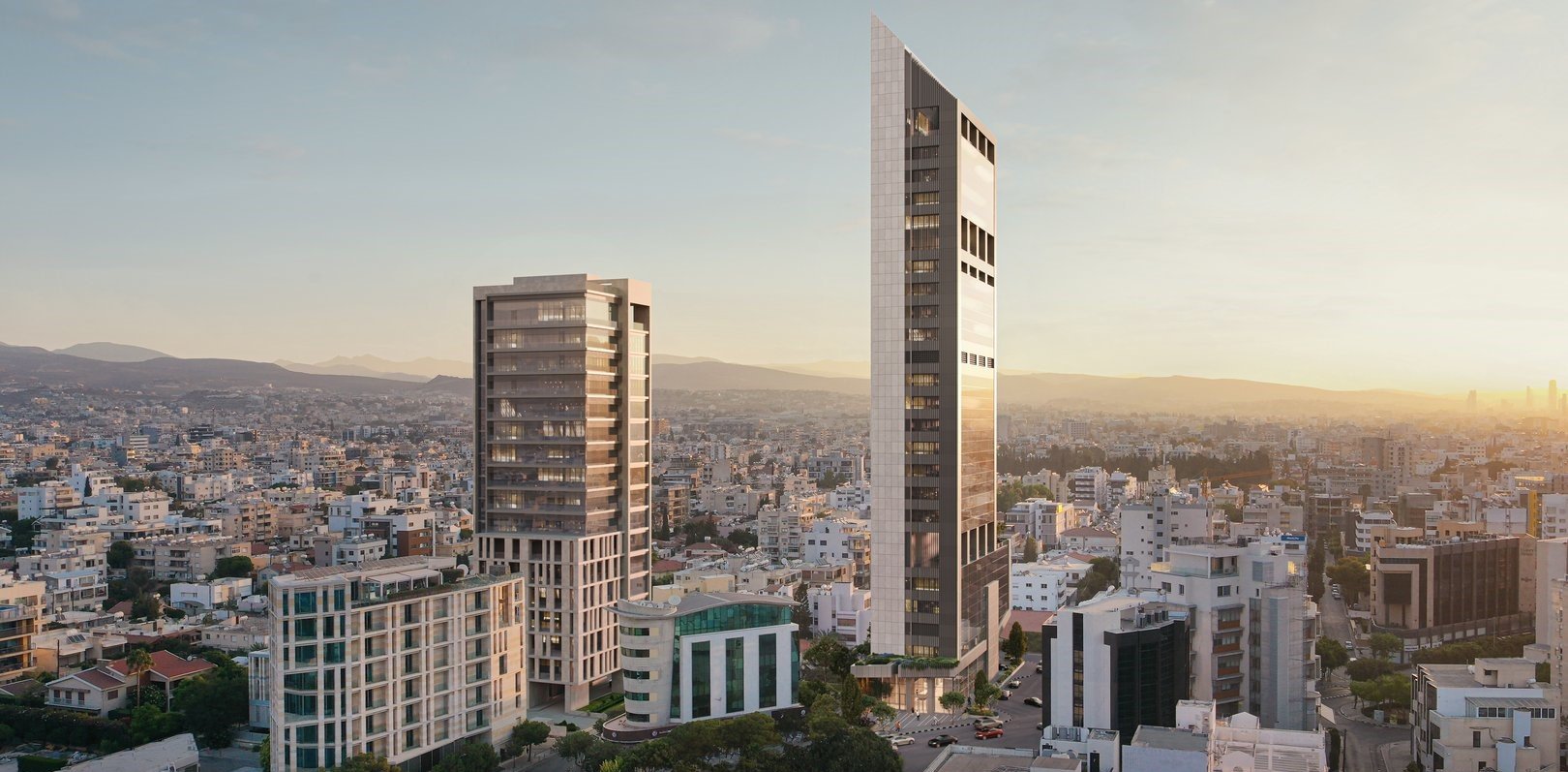 Neocleous Tower - the new standard of office life in Limassol