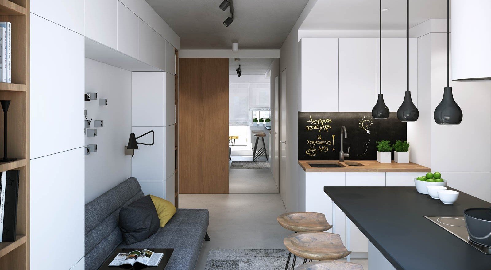 How to arrange furniture in small apartment in Cyprus