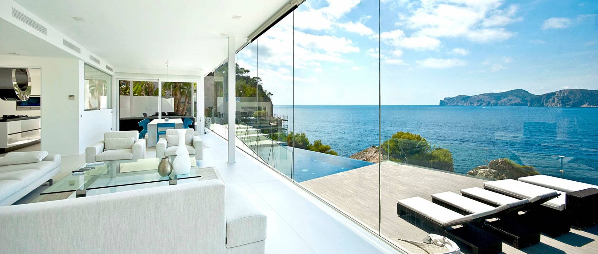 Panoramic Windows In Apartment Or House In Cyprus