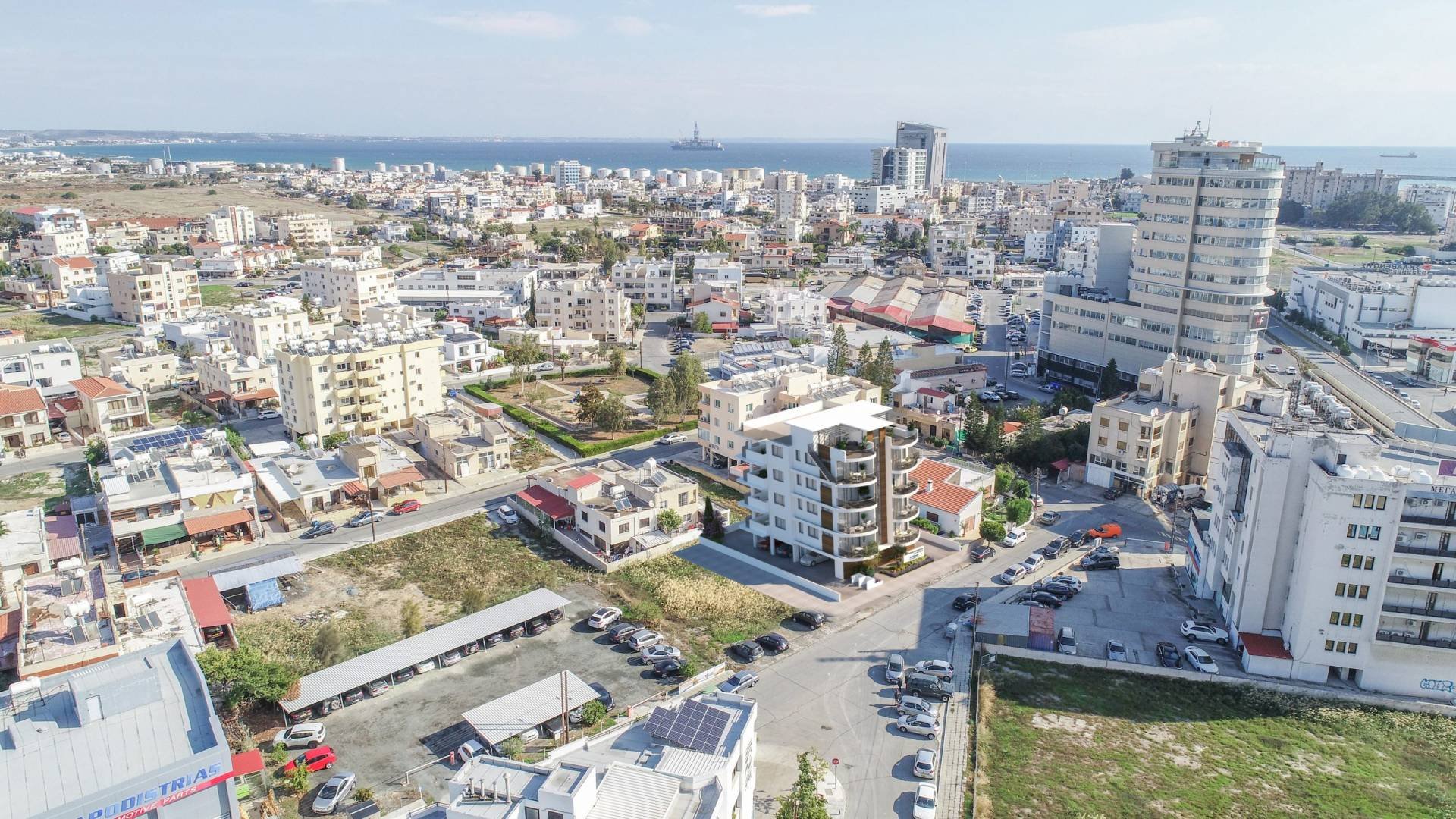 Construction of CITY MARINA RESIDENCES has begun in Larnaca