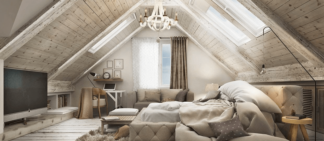 7 life hacks for decorating your attic in house in Cyprus