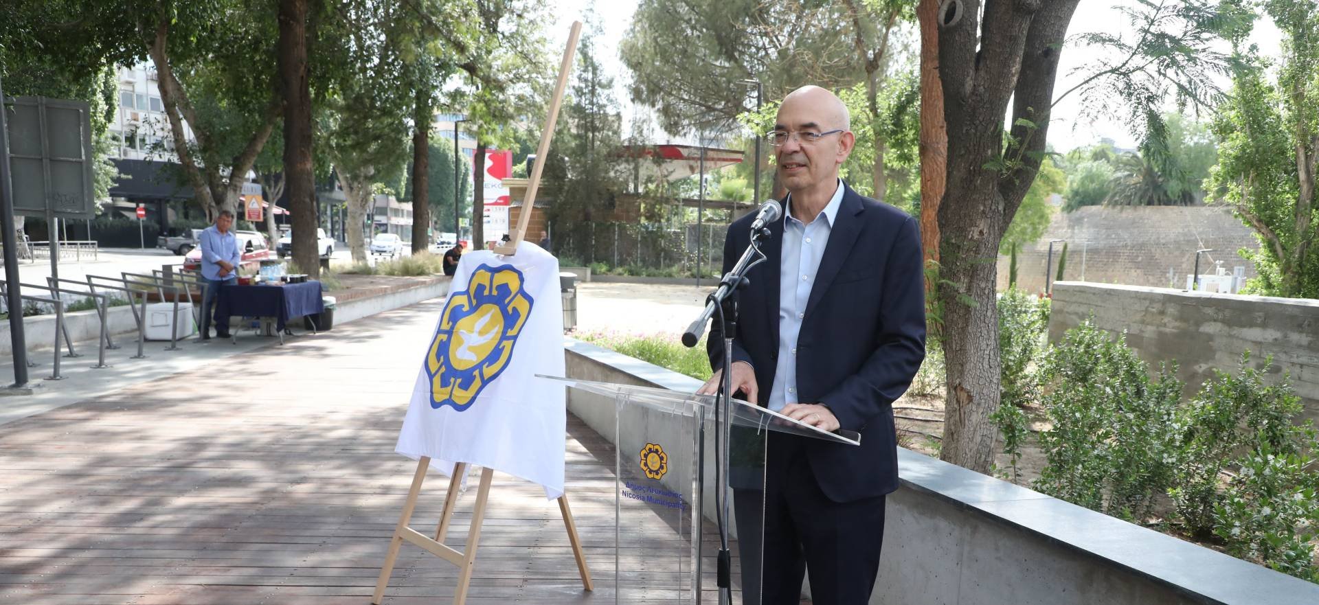 Area around the walls of Nicosia has been modernised