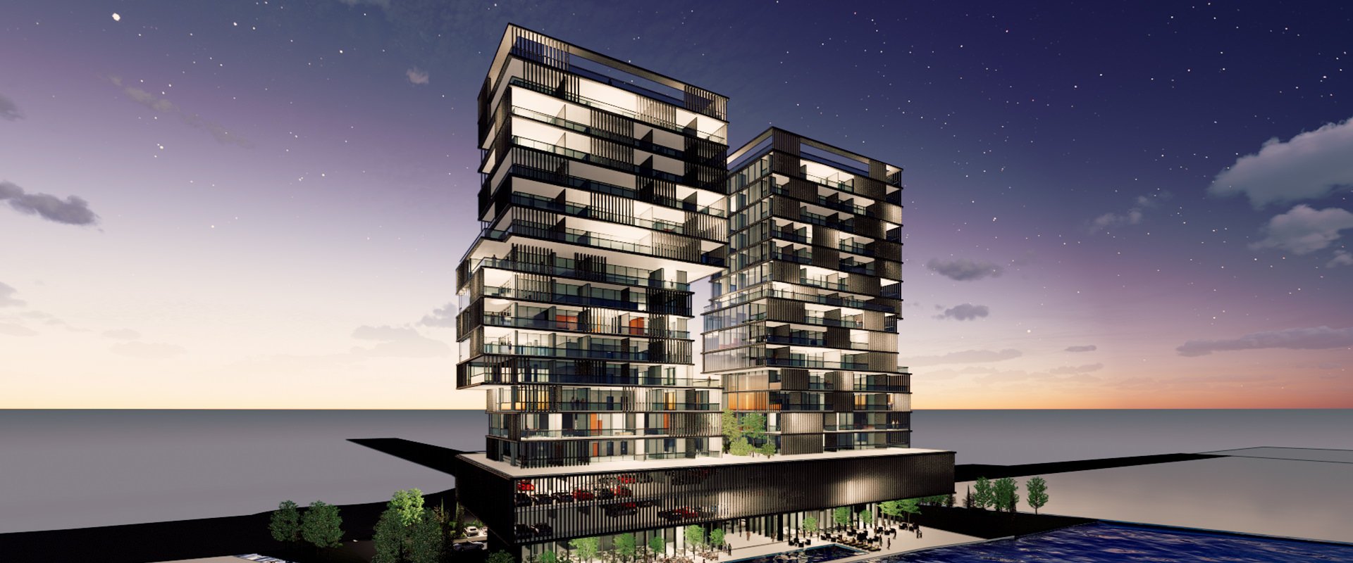 Aqua Residences: новые 20-этажные башни в Ларнаке