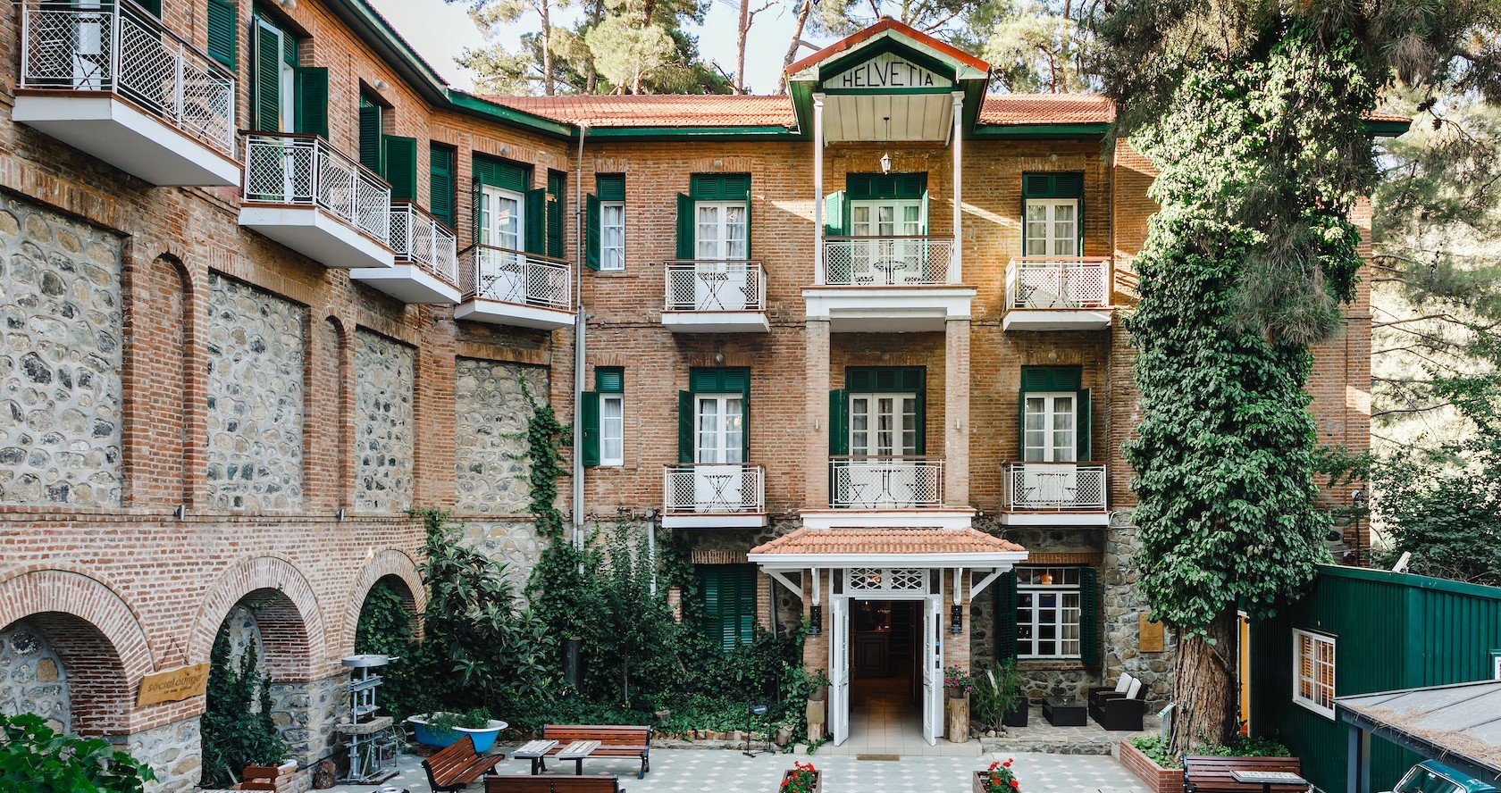 A renovated New Helvetia hotel will open in Platres in March