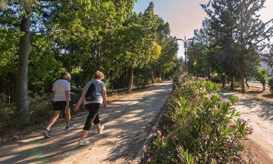 Park Along Pedieos River Being Modernized in Nicosia