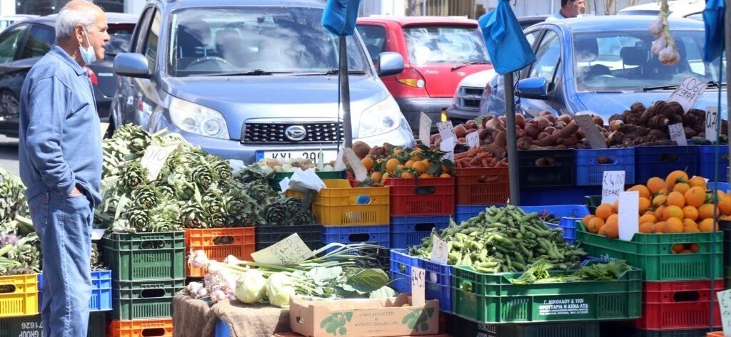 A revamped street market opens in Deryneia in May