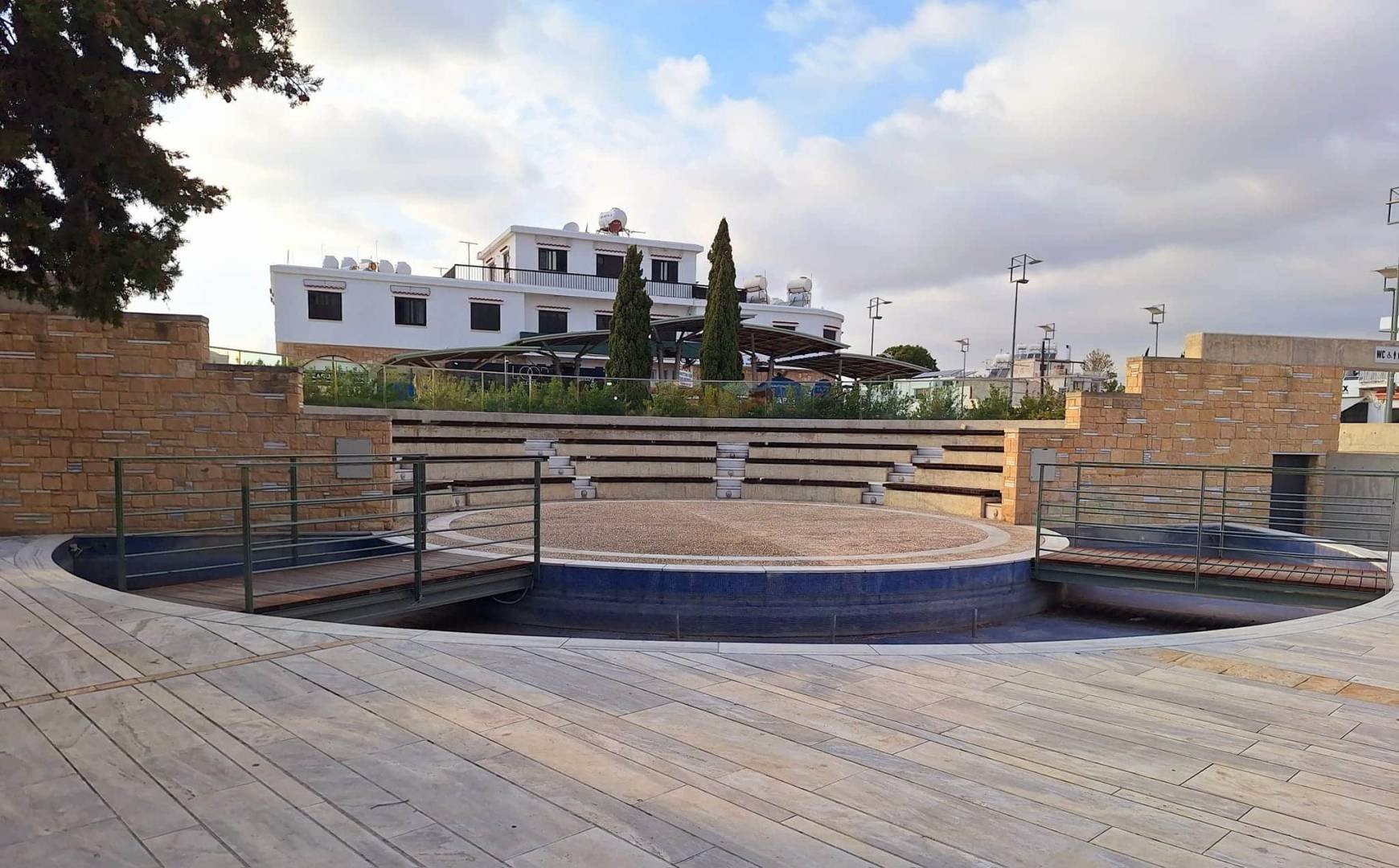 Residents of Geroskipu prevented the local municipality from renovating the village amphitheater