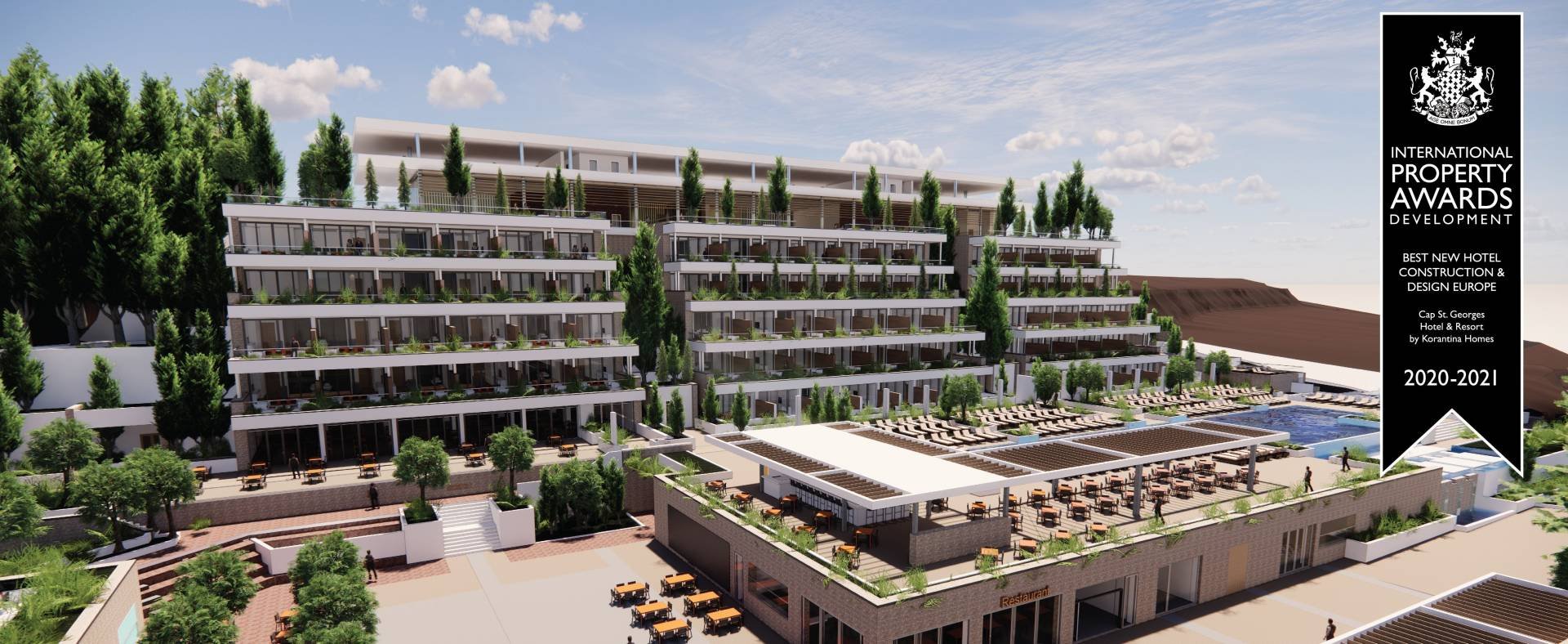 Проект Cap St. Georges Hotel and Resort компании Korantina Homes удостоился престижной премии