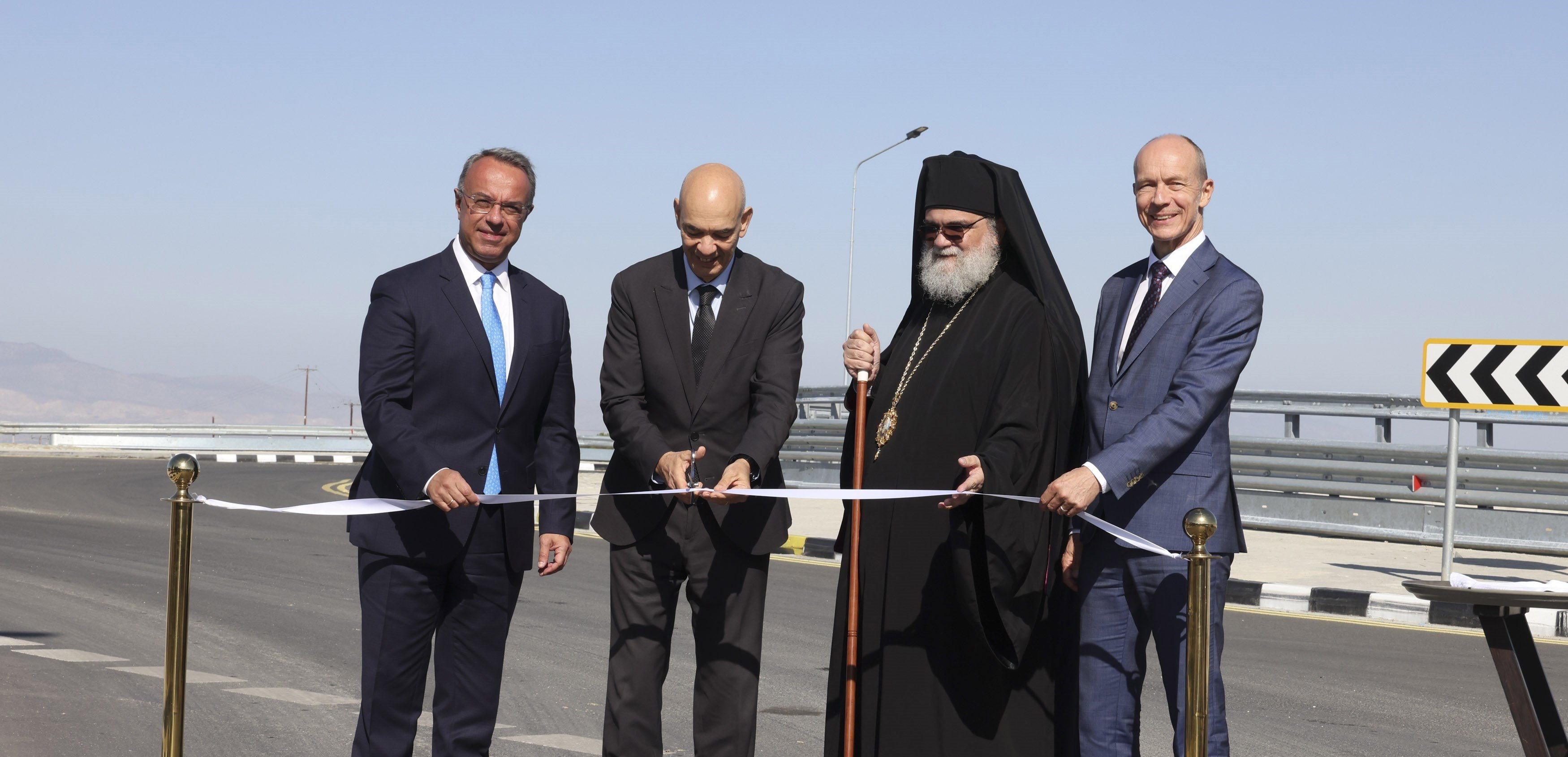 First section of the new ring road opened in Nicosia