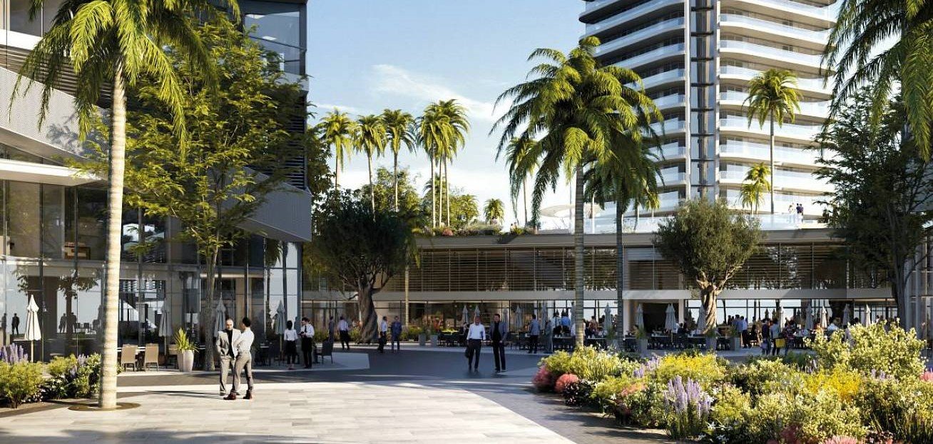 Trilogy Limassol Seafront in Limassol -  inner plaza is under active development
