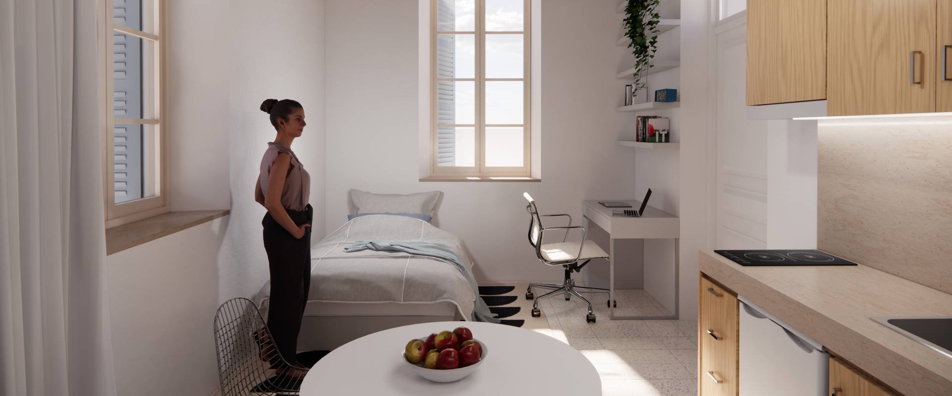 Nicosia has started construction of student dormitories on Aristidou Street
