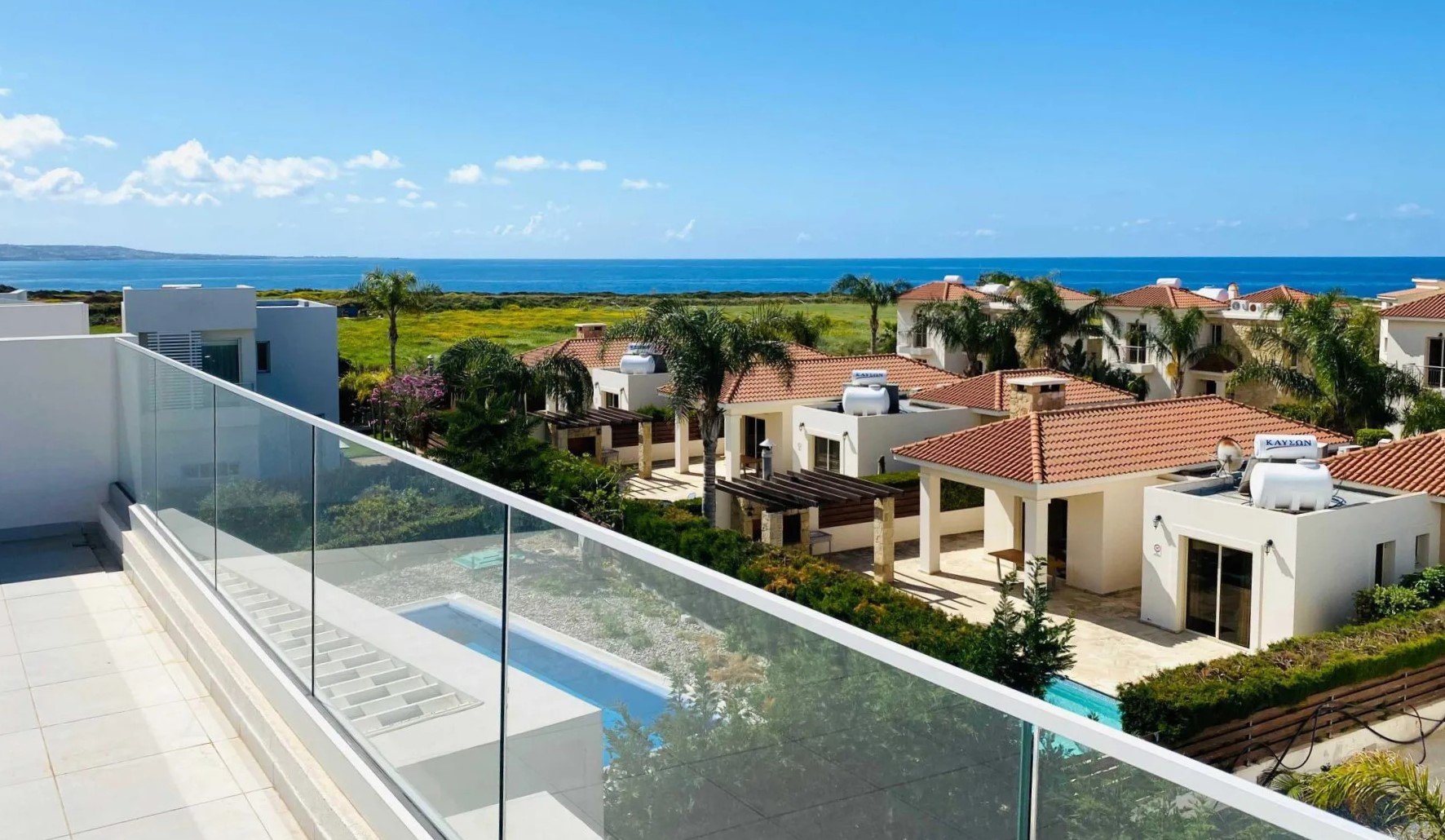 Paphos is the leader in the number of properties that are rented out for short-term rentals