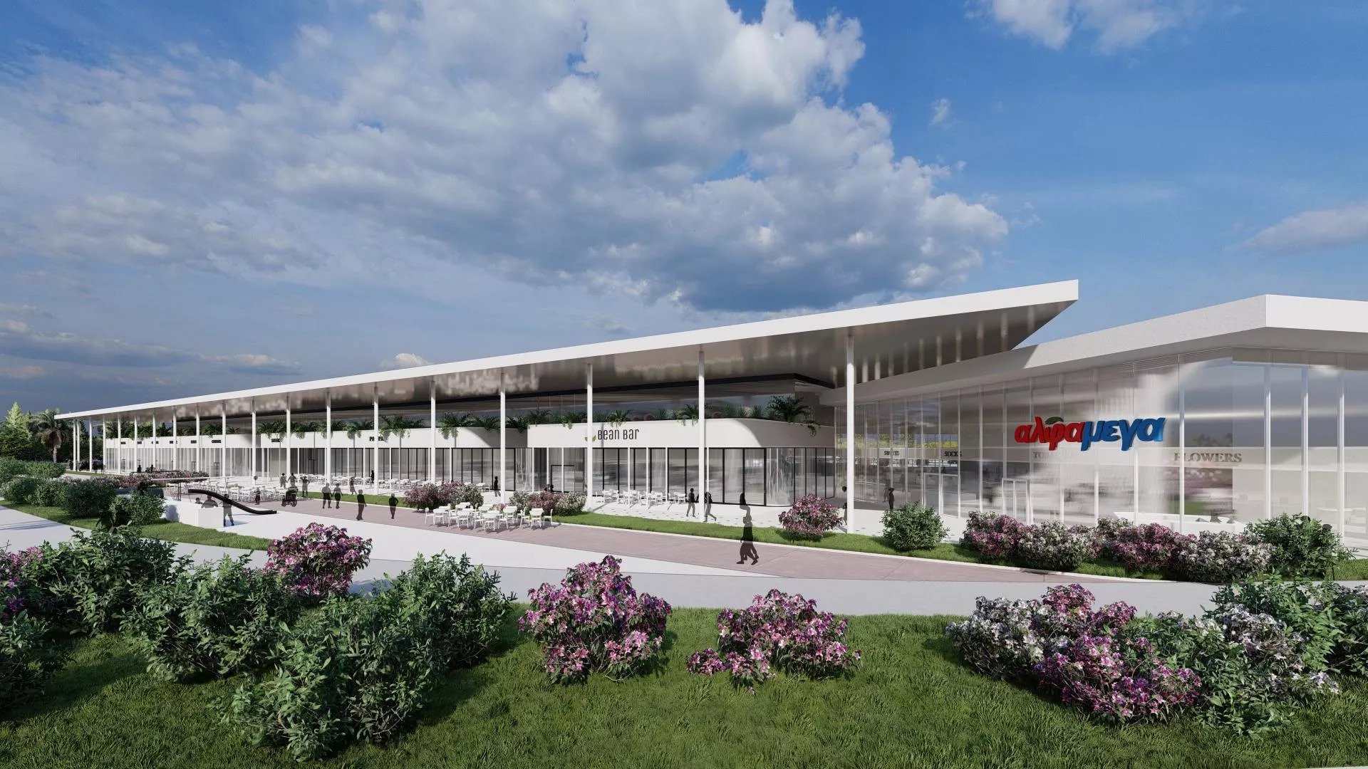 A new multifunctional complex with an AlfaMega supermarket will be built in the Engomi district of the capital.