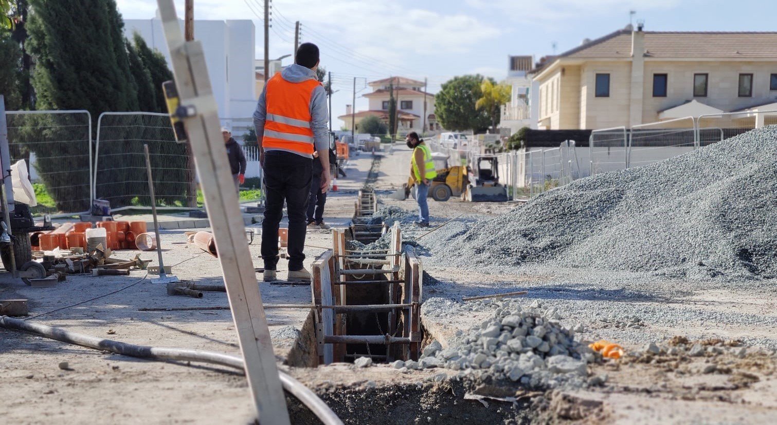 Larnaca Launches Fourth Phase of Anti-Flood System Installation