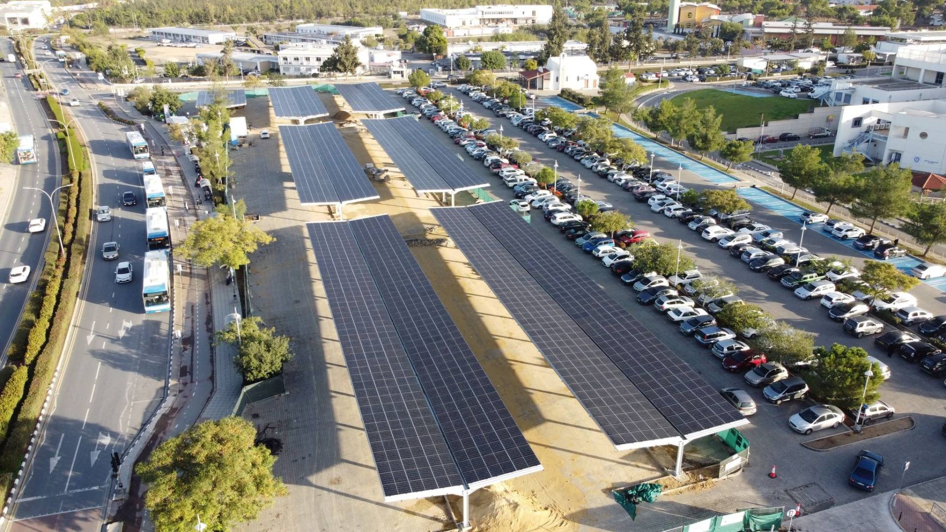 New photovoltaic park commissioned at Nicosia General Hospital