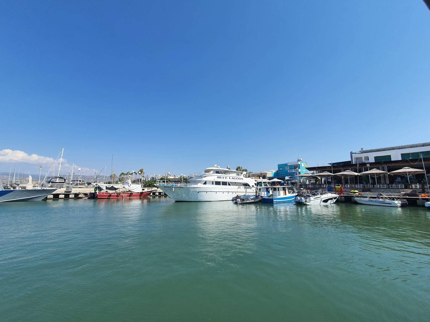 A new port is being prepared in Latchi