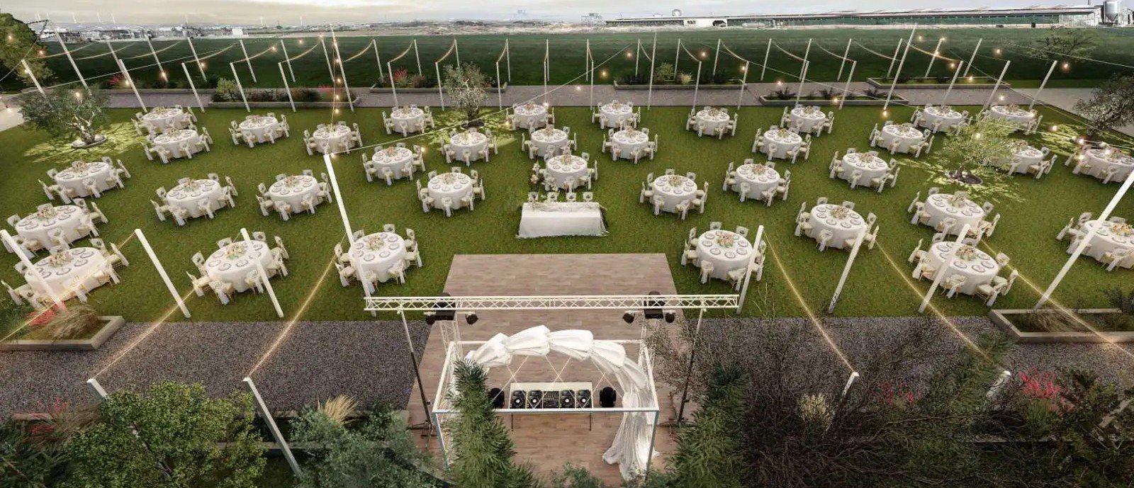 A new luxurious venue for celebrations will open in Larnaca
