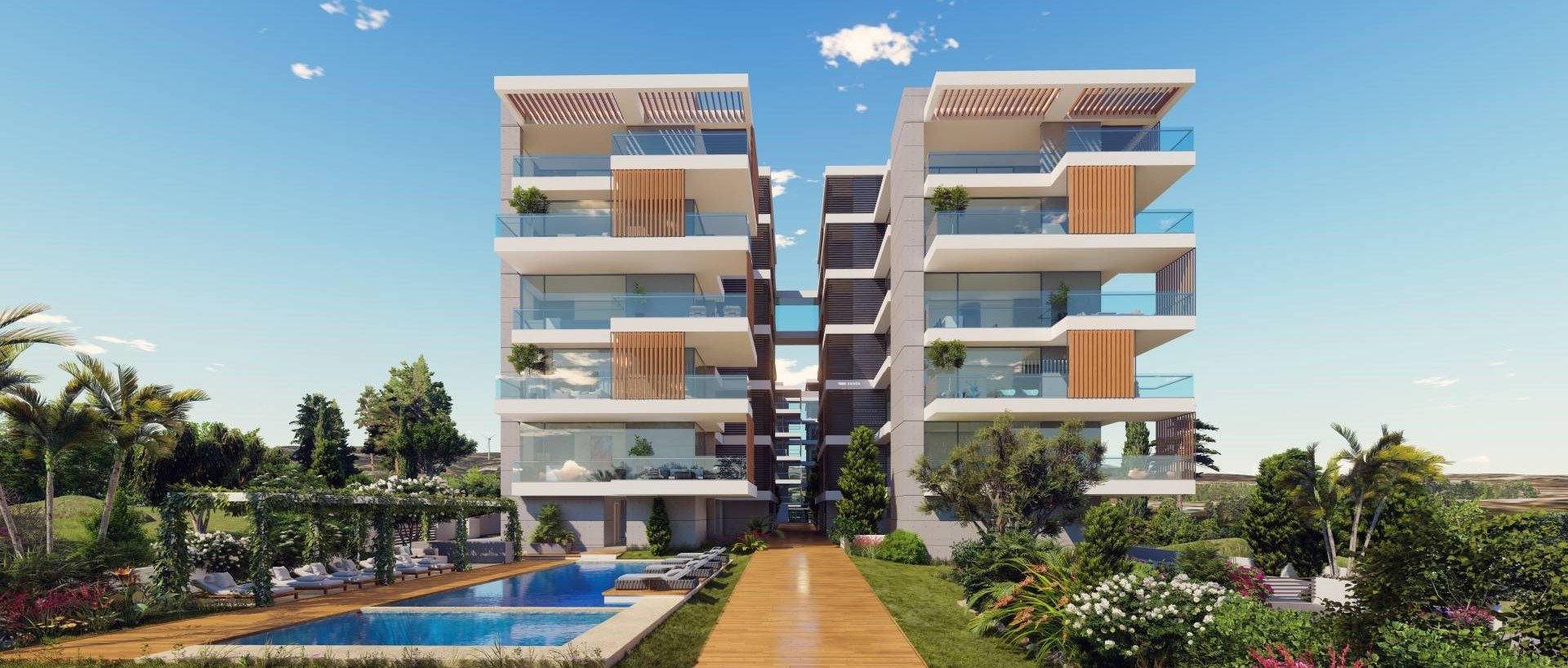 В Пафосе началось строительство нового жилого комплекса Galaxy Residences