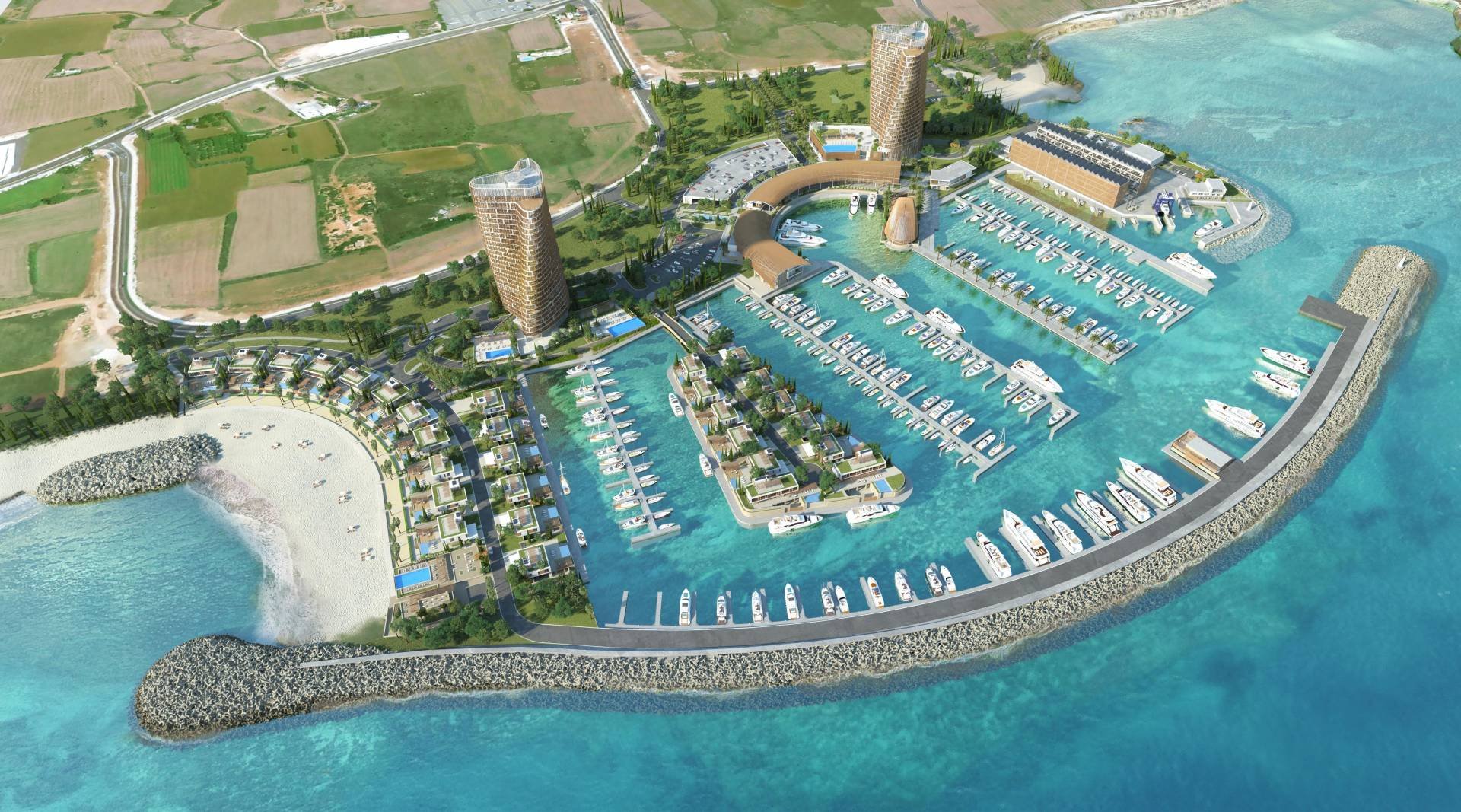 Ayia Napa Marina Commercial Village Opens