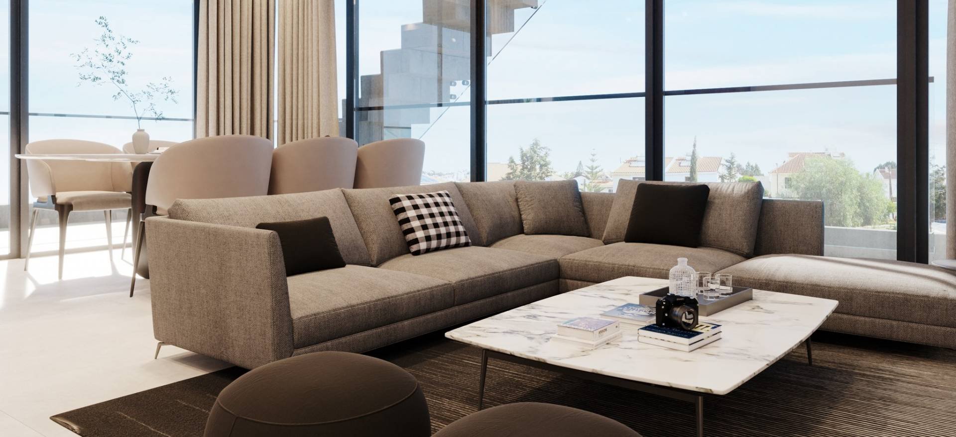 В Ларнаке началось строительство нового жилого комплекса Coral Residence