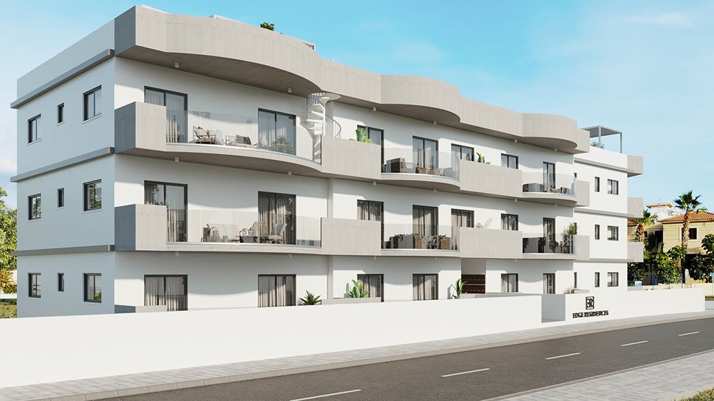Edge Residences: Cozy Apartments in Quiet Area of Larnaca