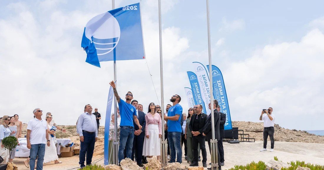 56 Beaches and Two Marinas in Cyprus Awarded Blue Flags