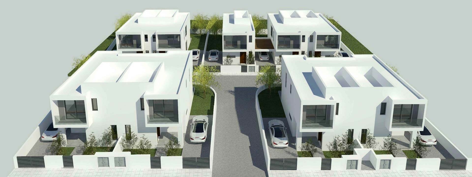 Bluebell Residences: современные дуплексы в Пафосе