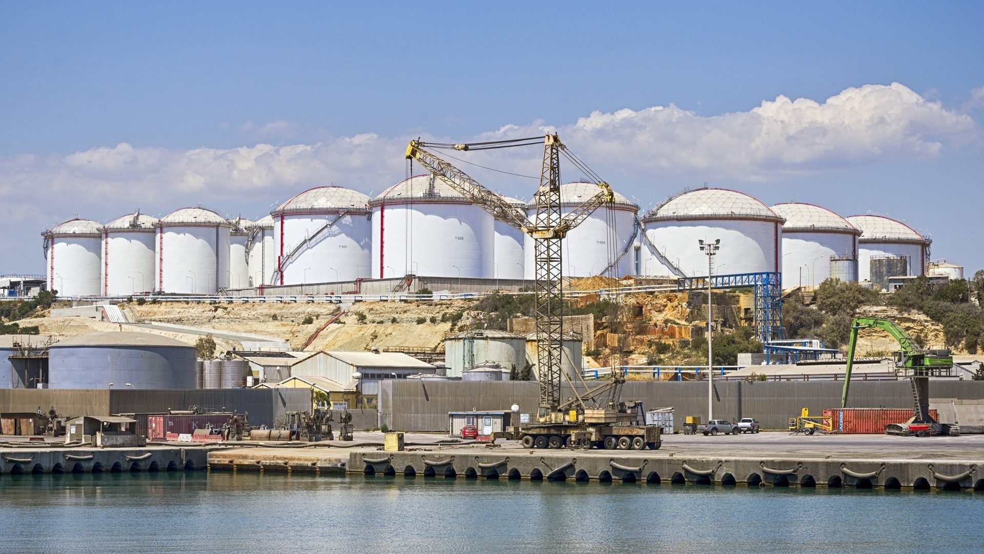 The LNG terminal at Vasiliko will be ready for operation at the end of 2025