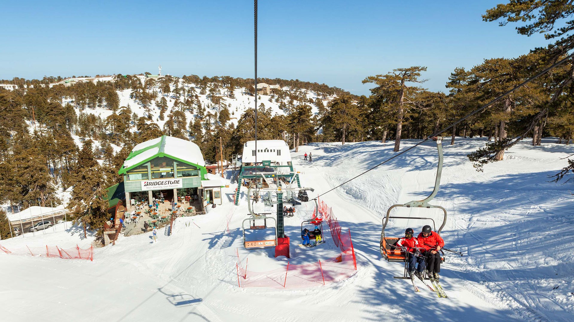 Construction of a new ski complex in Troodos has been frozen
