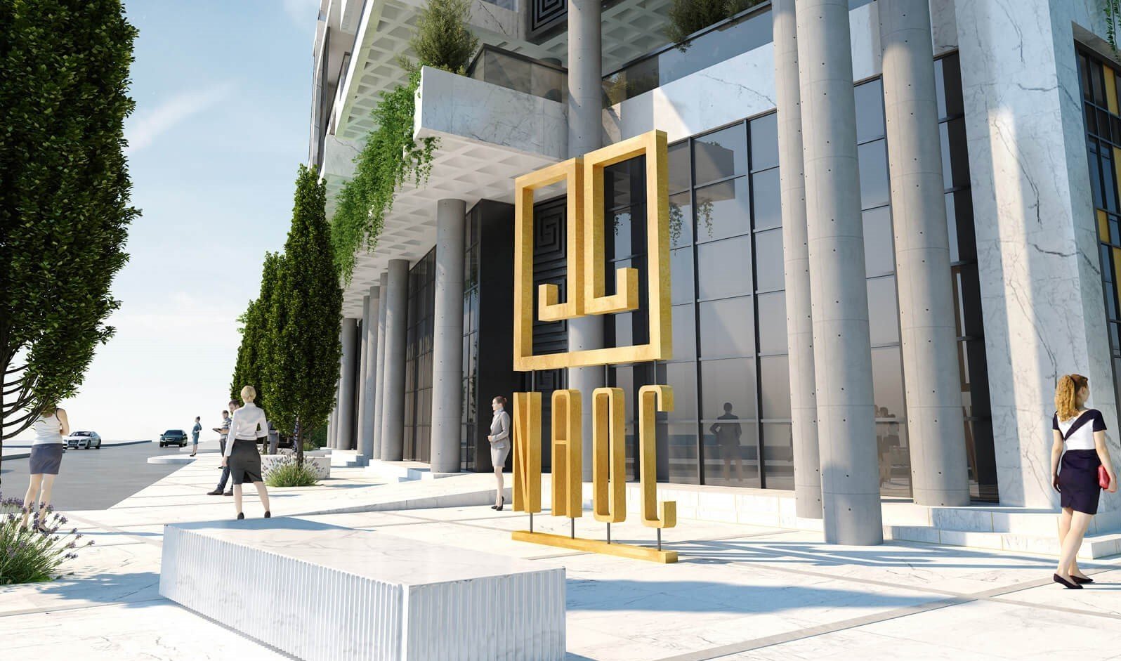 Two multi-floor buildings NAOC in Larnaca