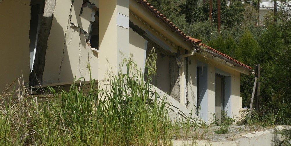 Part of the Pissouri neighborhood has been officially declared unfit for construction