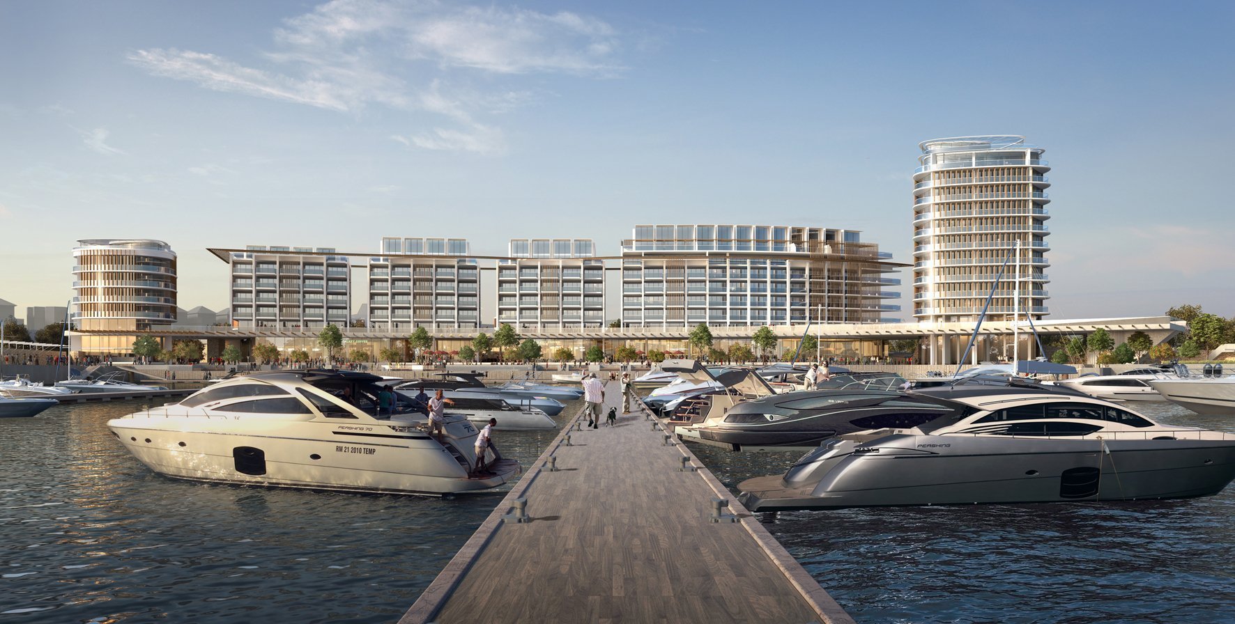 Paralimni's new marina is taking shape