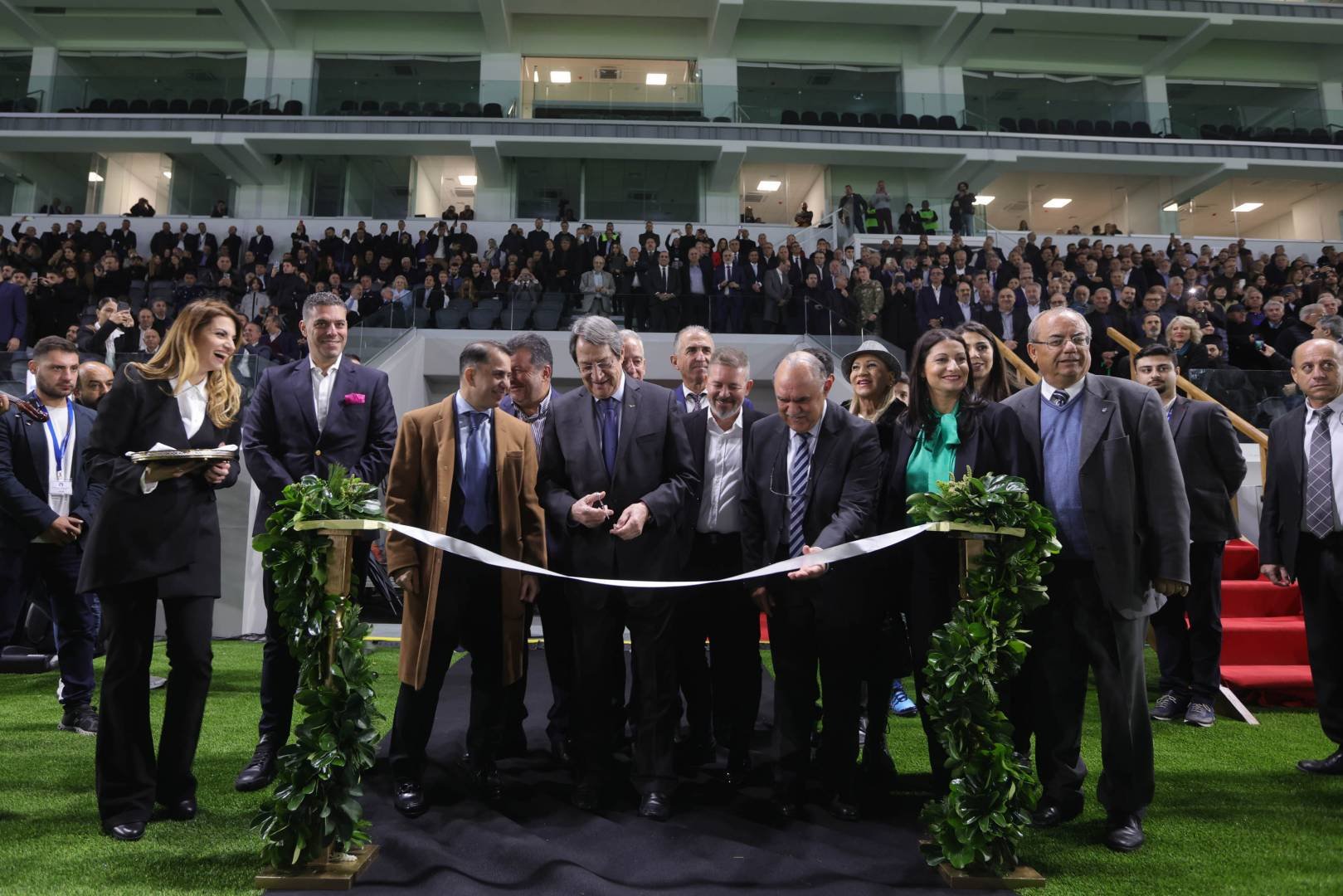 В Лимассоле состоялось официальное открытие нового футбольного стадиона Limassol Arena