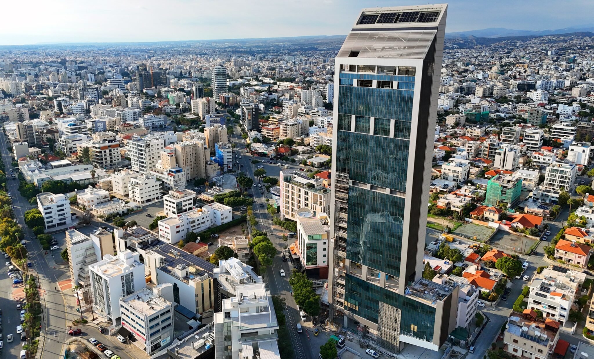 Neocleous Tower in Limassol: a new symbol of Cyprus’s commercial real estate reaches the final stage