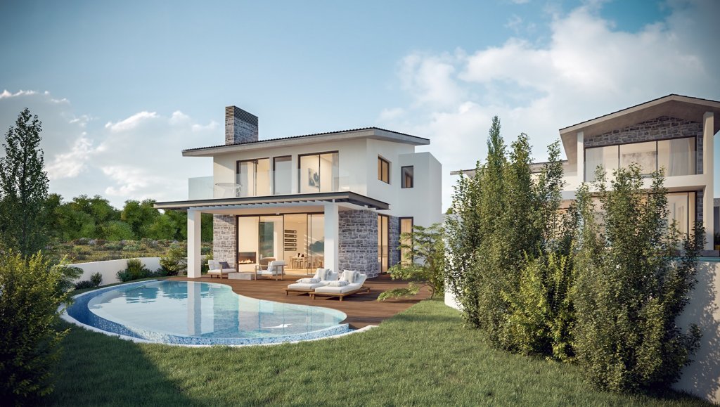Olea Residences: элитные виллы в живописном районе Пафоса
