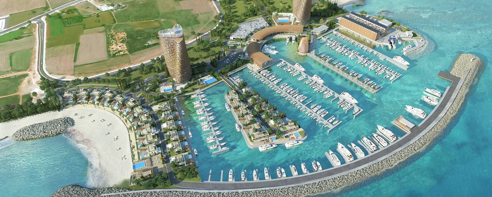 Government Delegation Visits Ayia Napa's New Marina